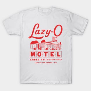 Ozark Lazy-O Motel - Lake of the Ozarks - Missouri T-Shirt